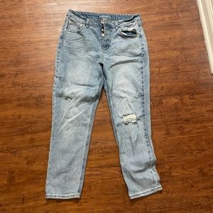 Wild Fable light wash mom jean